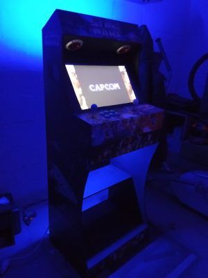 Bartop light con pedestal vinilos star wars