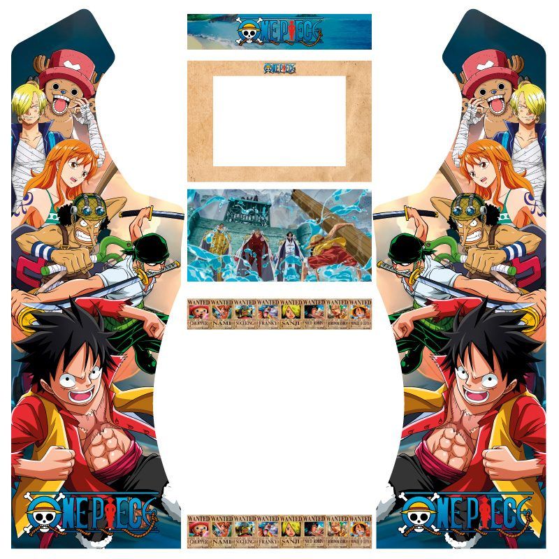 Vinilos one piece bartop king con pedestal curvo