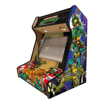 Bartop arcade avec vinyles Tortues Ninja