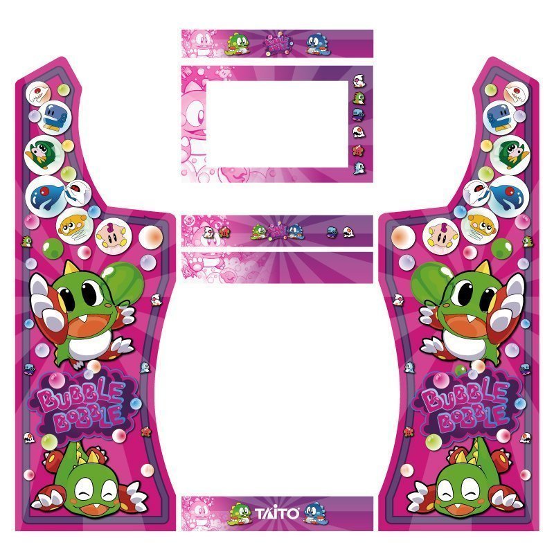 vinilos-bubble-bobble-rosa-nova-pandora-con-pedestal