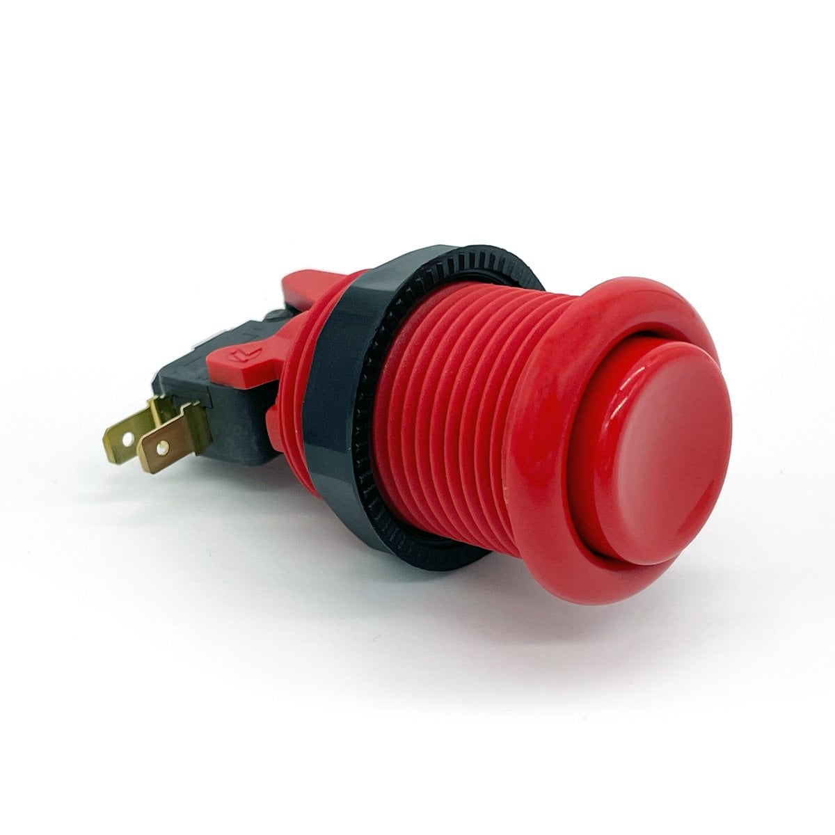 Bouton D'arcade Chromé Concave Industrias Lorenzo IL 28mm - Neuf, Garantie 6 Mois, Pour Borne Arcade