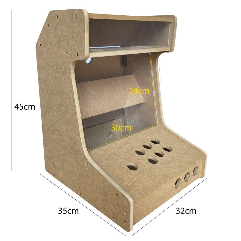 Alternative view of Player One Bartop Kit