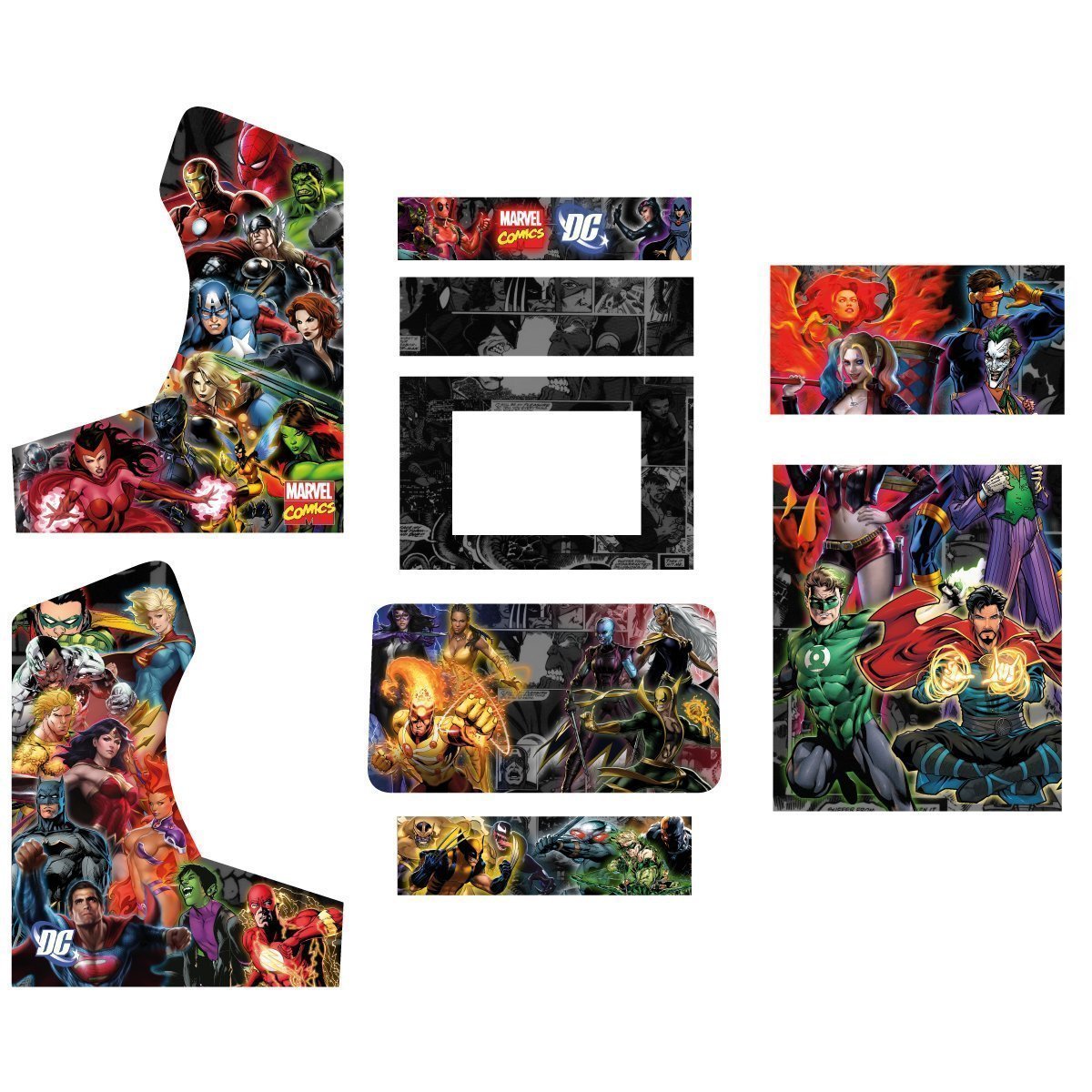 vinilos-marvel-dc-bartop-pocket