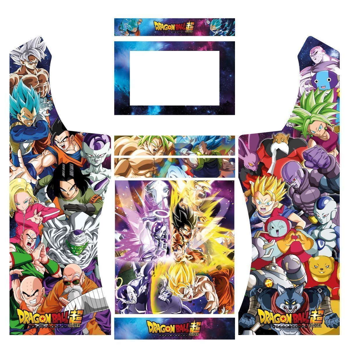vinilos-Dragon-ball-super-nova-pandora-con-pedestal-puerta
