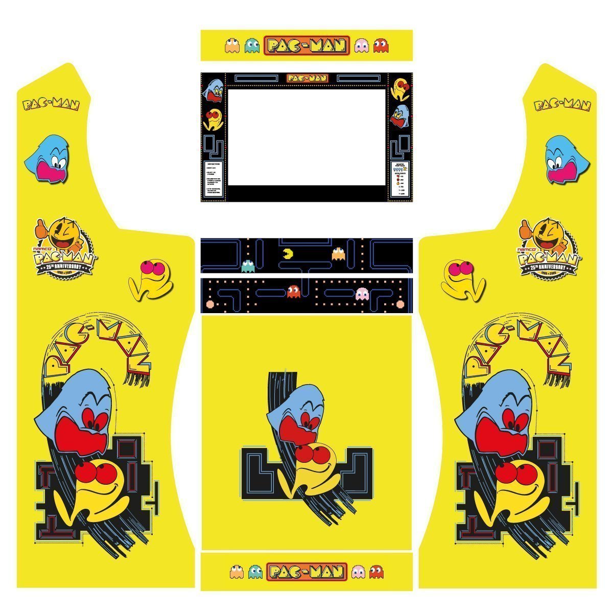 vinilos-Pacman-nova-pandora-con-pedestal-puerta