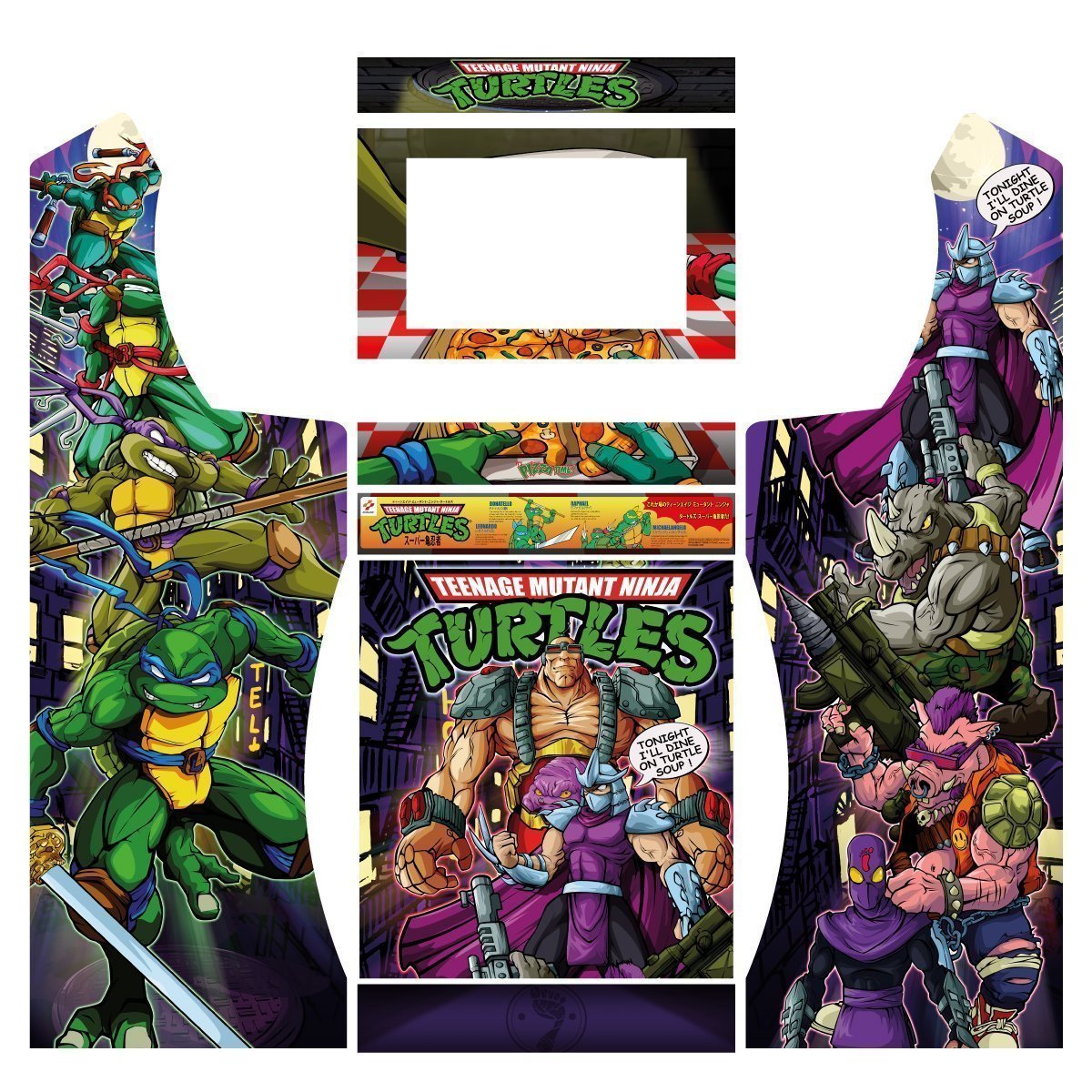 vinilos-Tortugas-ninjas-nova-pandora-con-pedestal-puerta