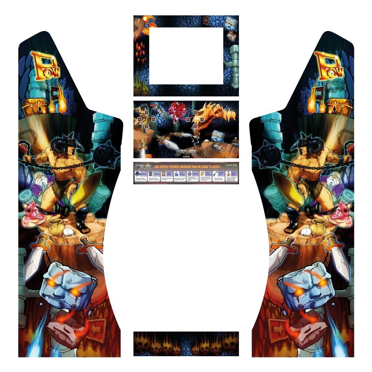 vinilos-black-tiger-bartop-mini-pie-curvo