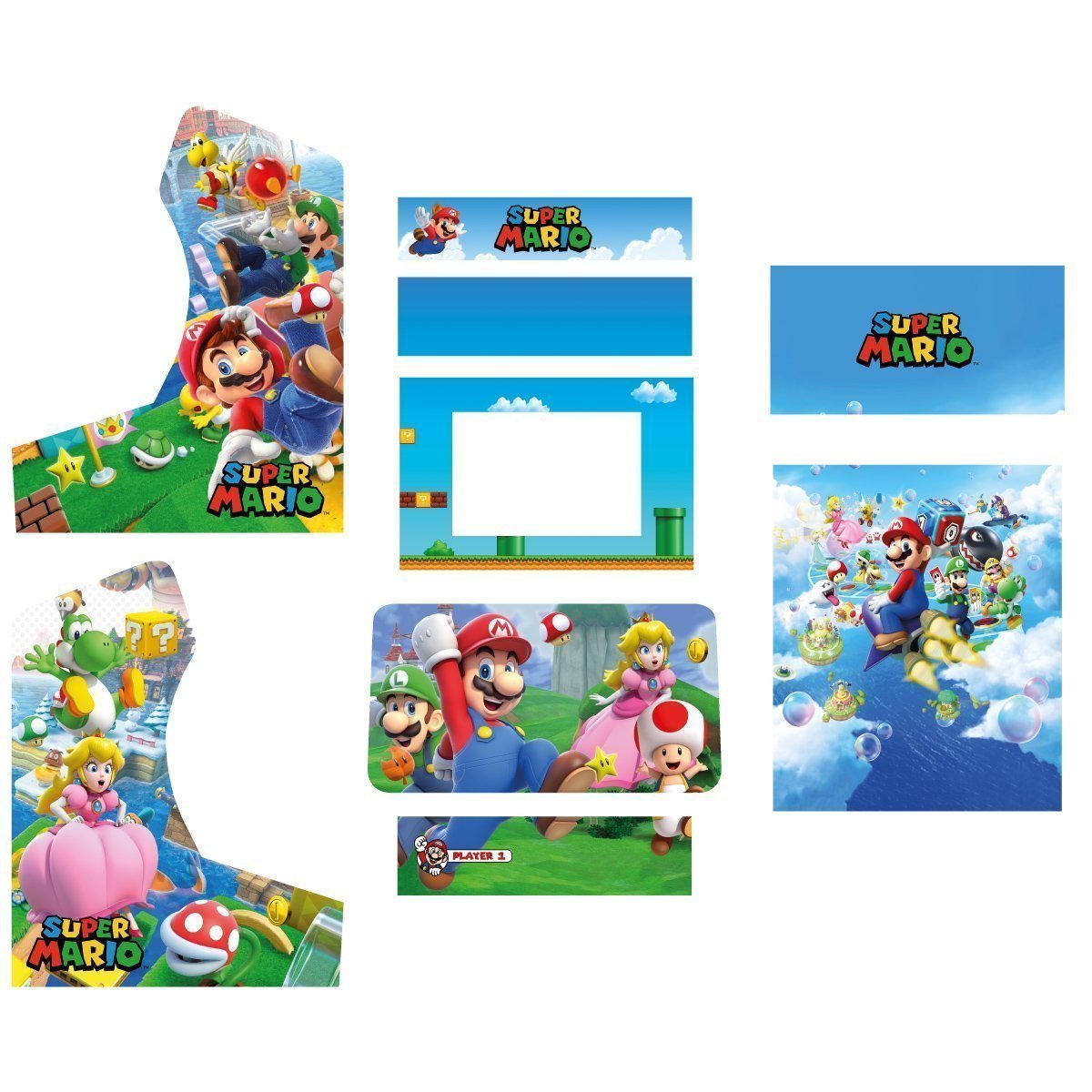 vinilos-super-mario-ultimate-bartop-pocket