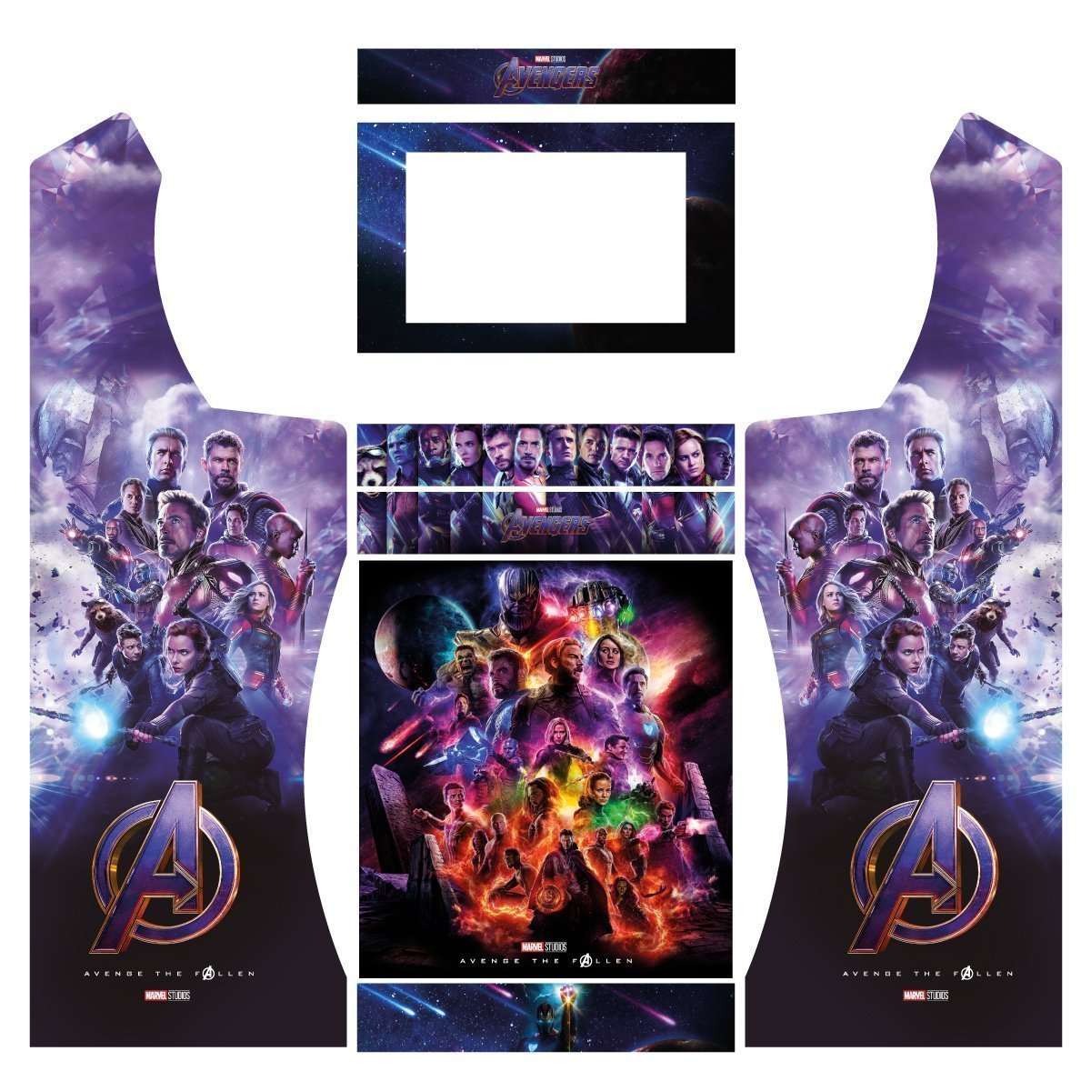 vinilos-Vengadores-nova-pandora-con-pedestal-puerta