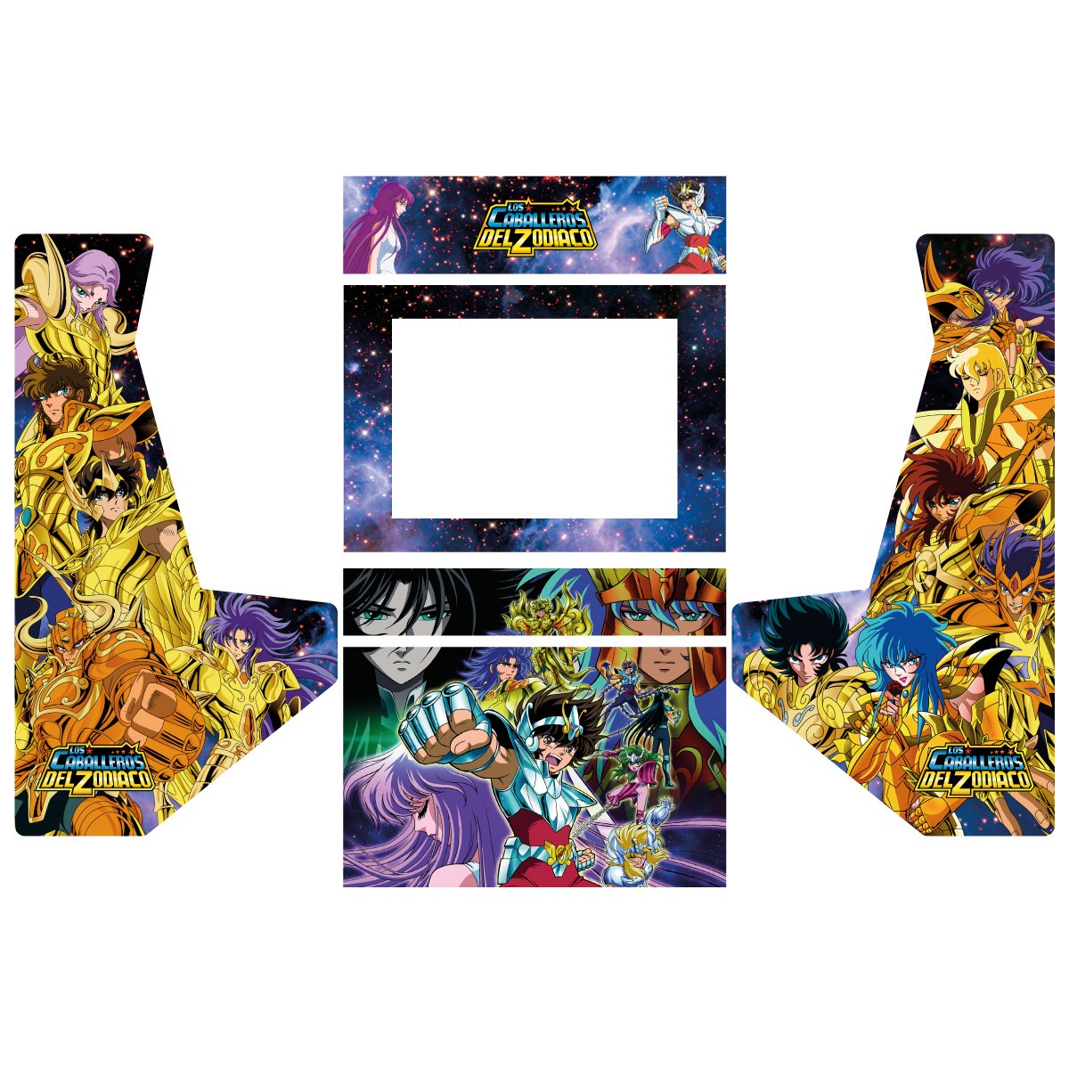 vinilo-caballeros-zodiaco-bartop-pared-pandora-edition