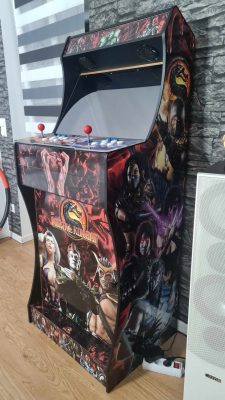 bartop pandora con pedestal con puerta Mortal Kombat
