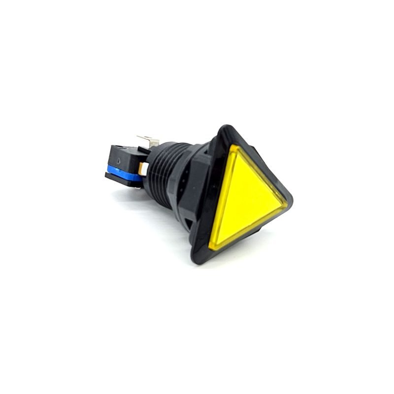 boton-arcade-triangular-amarillo
