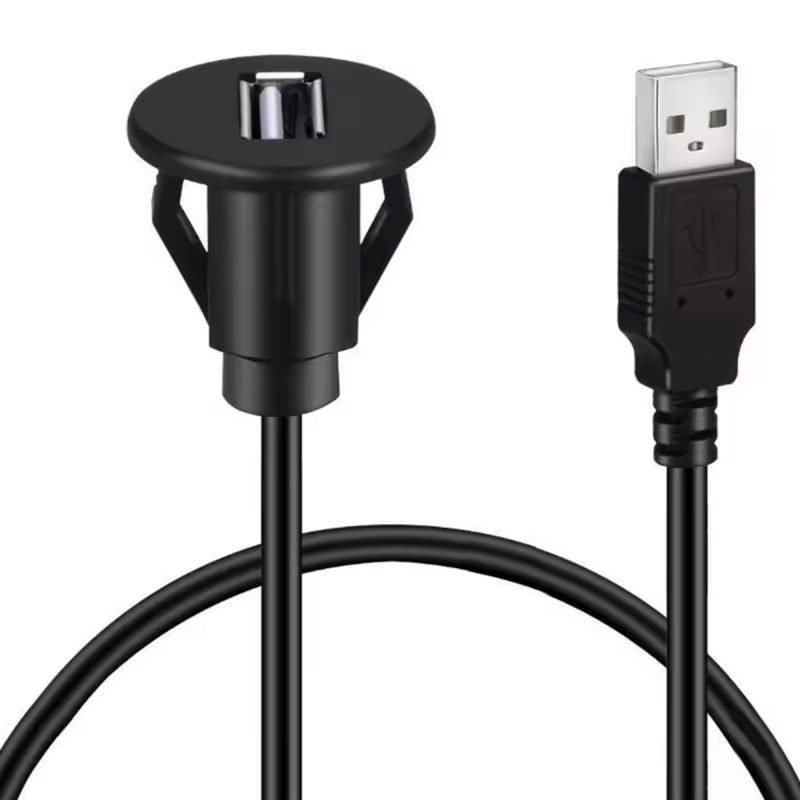 Alternative view of Pasamuros USB prolongador individual