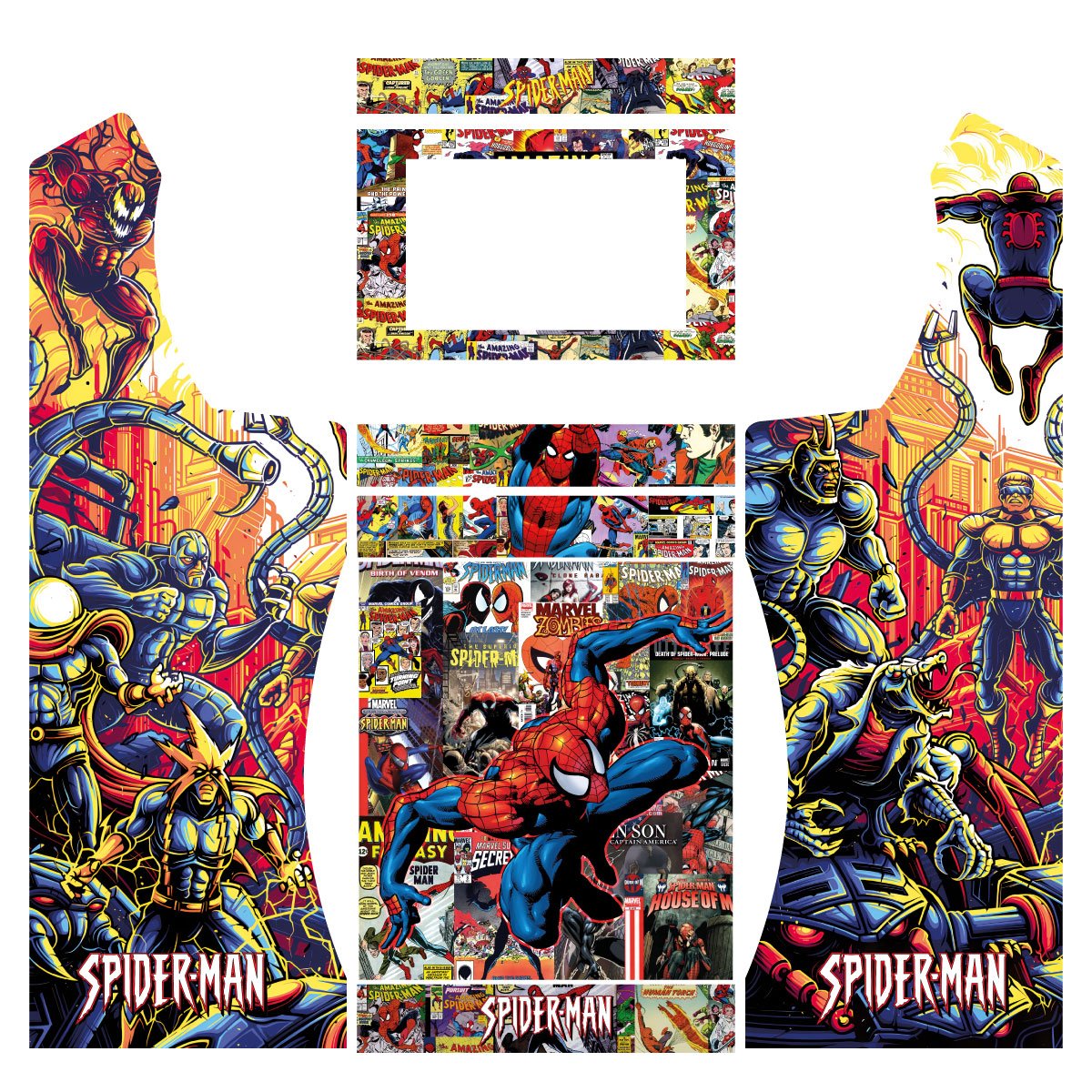 vinilos-spiderman-nova-pandora-con-pedestal-puerta