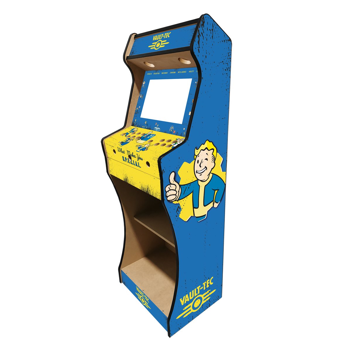 vinilo-lateral-derecho-vault-tec-bartop-premium-pedestal-curvo