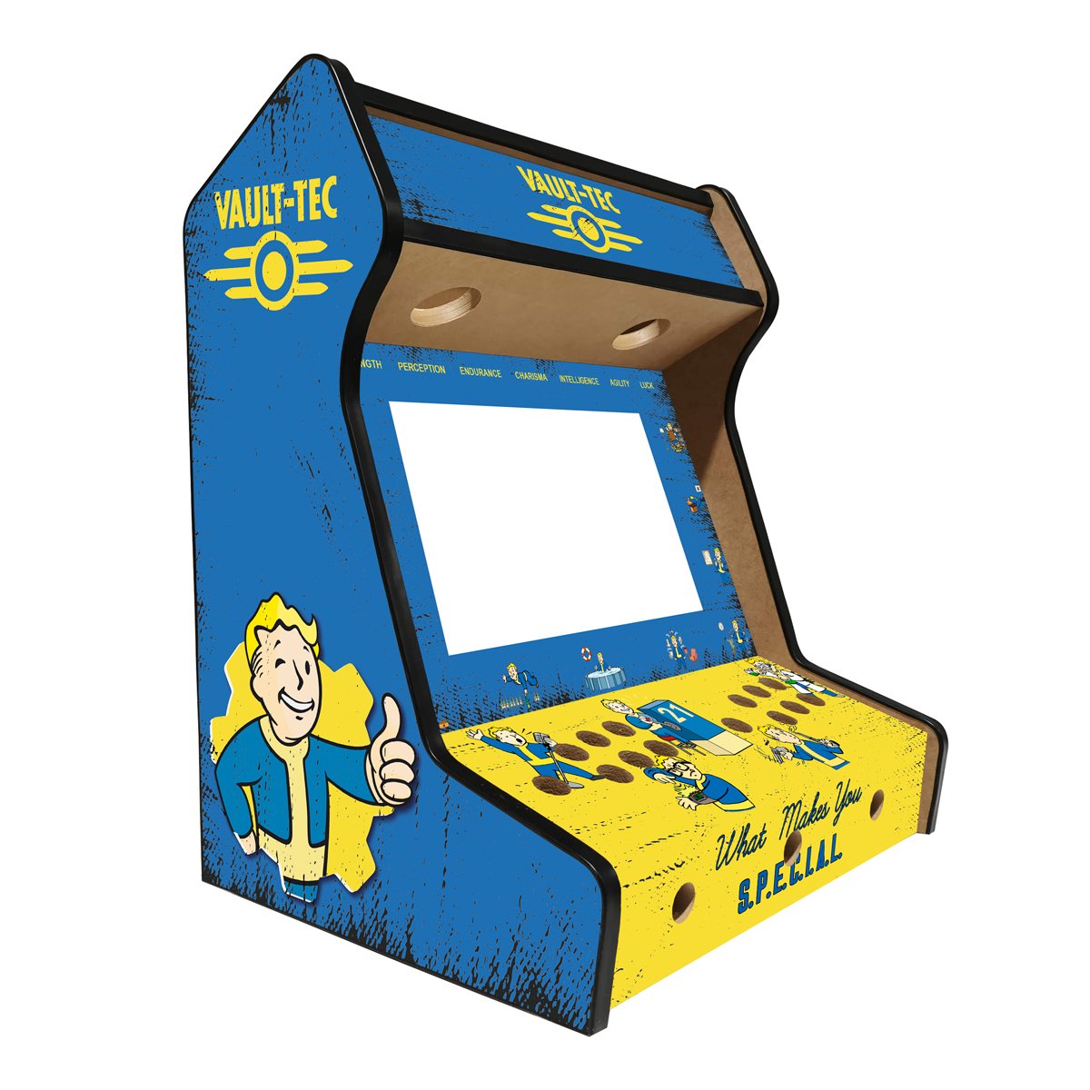 vinilo-vault-tec-lateral-izquierdo-bartop-premium