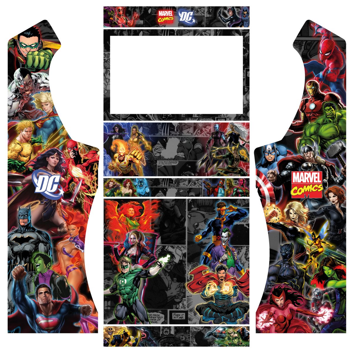 vinilos-marvel-dc-bartop-titan