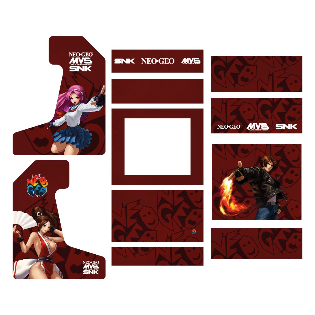 vinilos-bartop-player-one-neo-geo-rojo