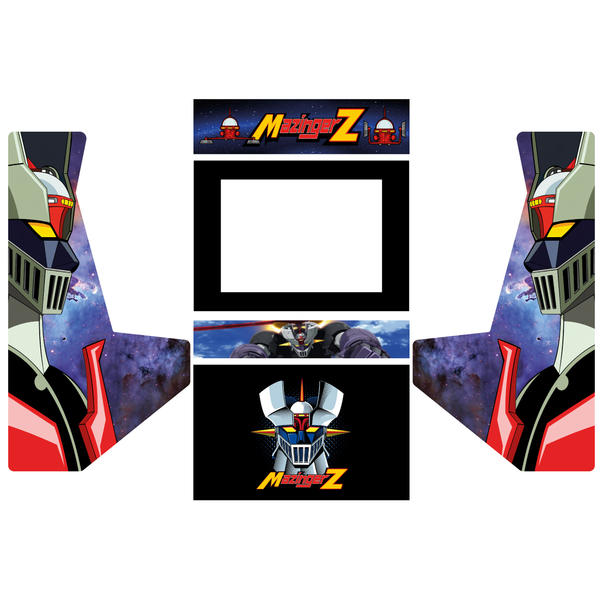 vinilo-mazinger-z-bartop-pared-pandora-edition