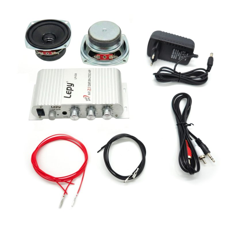 Amplificateur Stéréo Sans Fil Amplificateur De Puissance 600W Bluetooth