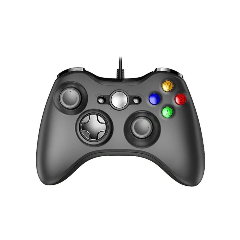Controller-xbox-360-black-usb