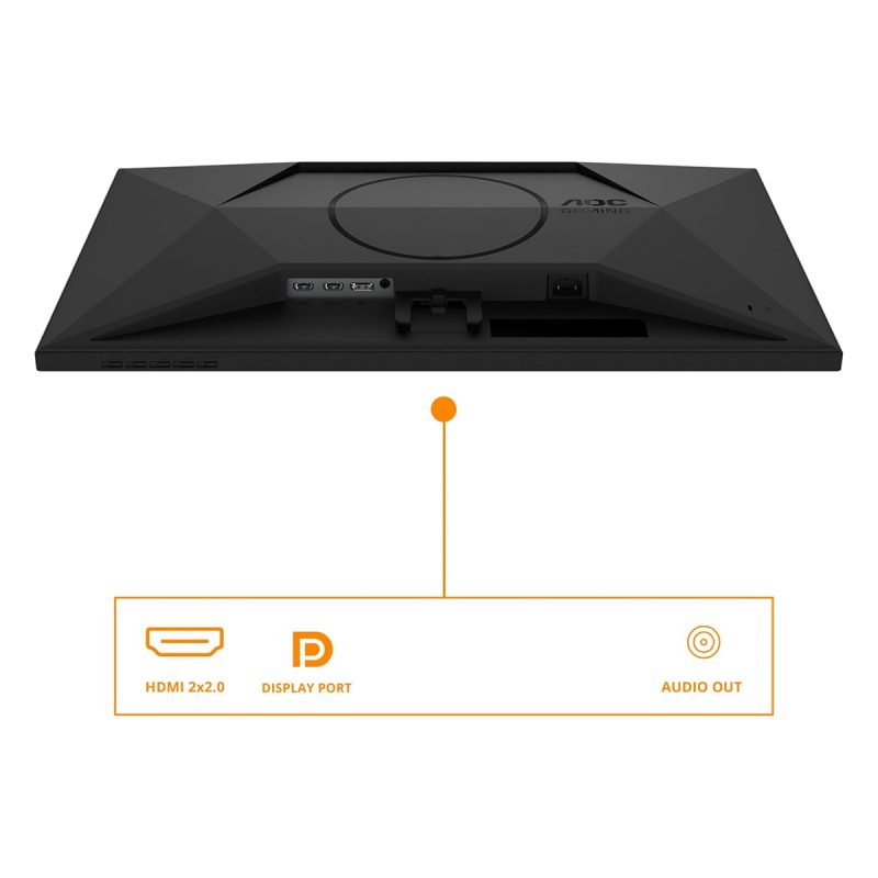 Monitor-Arcade-24-Zoll-180Hz-AOC-24G4XE-Verbindungen
