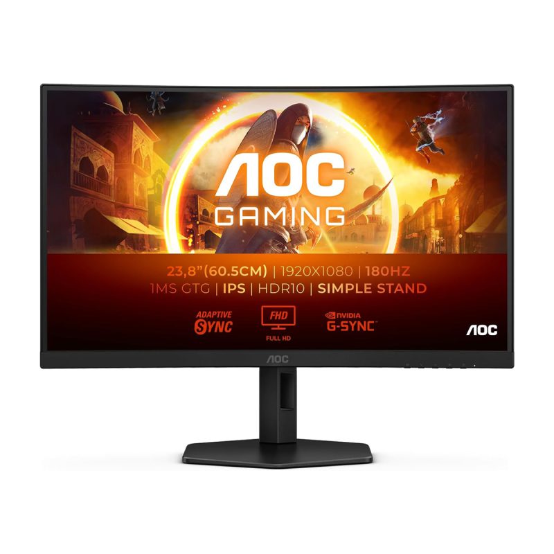 Arcade-Monitor-24 polegadas-180Hz-AOC-24G4XE-Frente