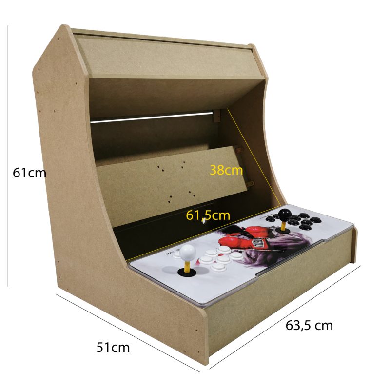 Alternative view of Kit bartop arcade Pandora edition