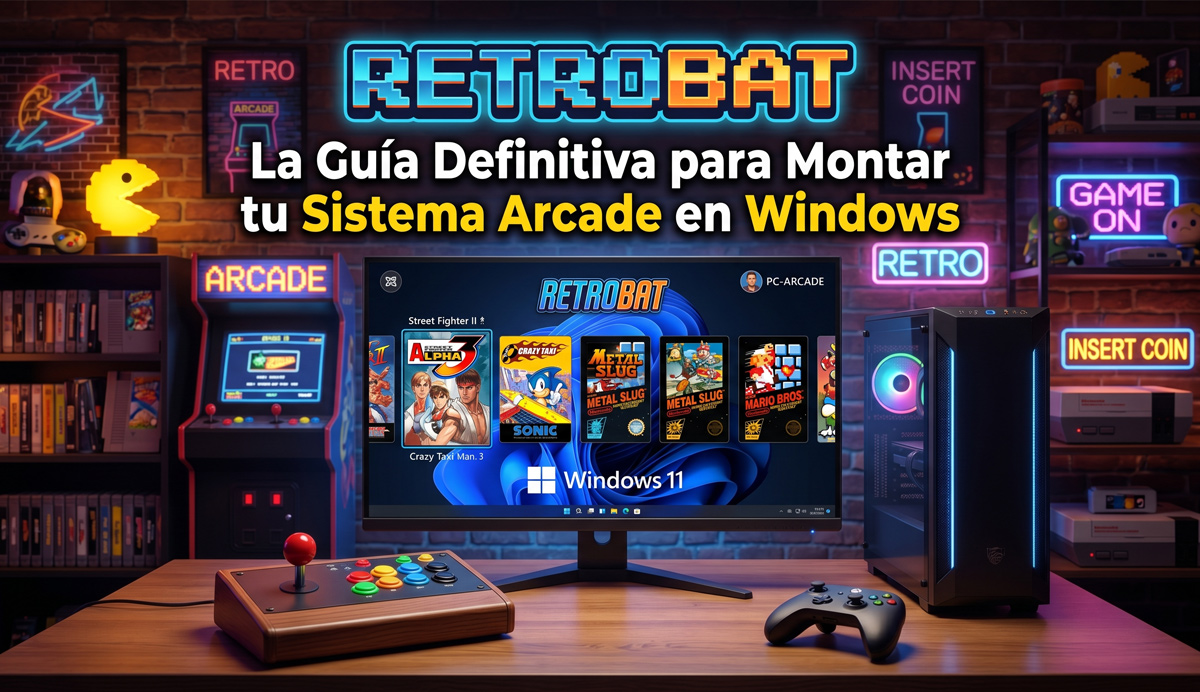 Retrobat: Guía Definitiva para Arcade en Windows 2026 - Omniretro
