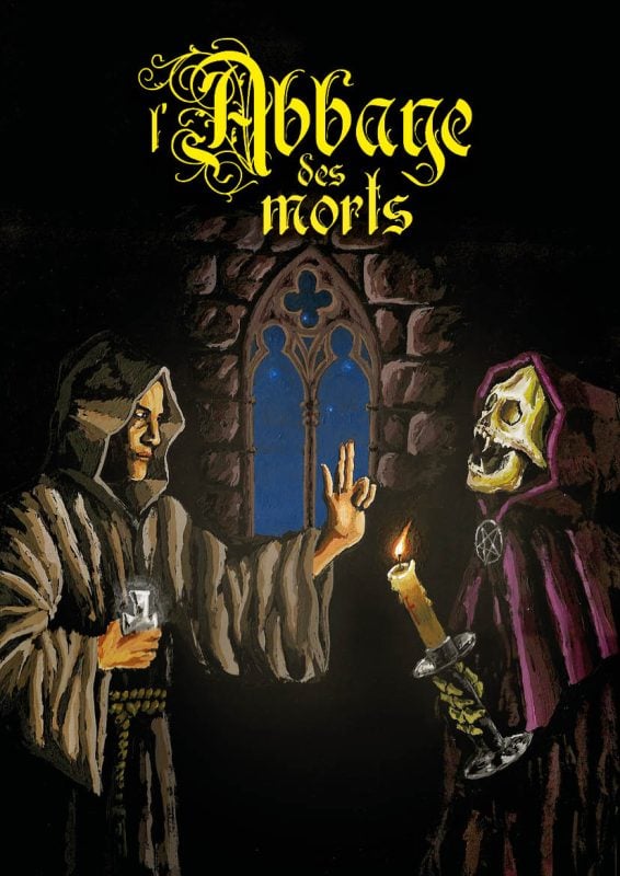 Portada de L'Abbaye des Morts - arte en óleo por Gryzor87