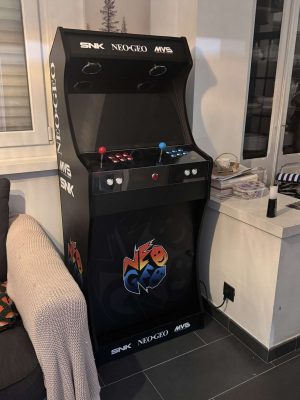 bartop king xl pedestal curvo puerta neo geo pascal