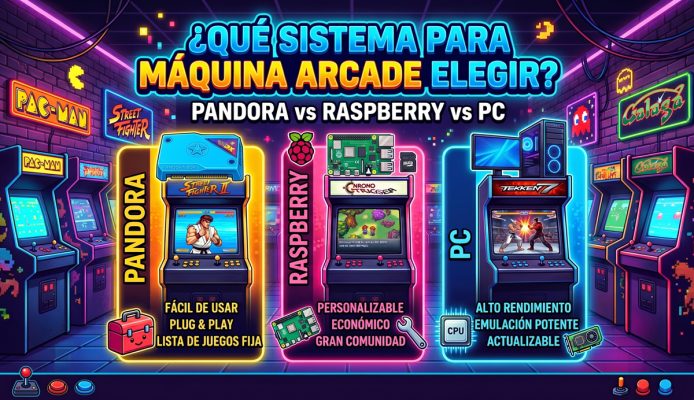 que-sistema-elegir-para-maquina-arcade