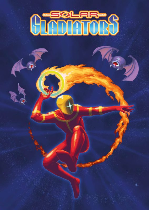 Portada de Solar Gladiators de Locomalito