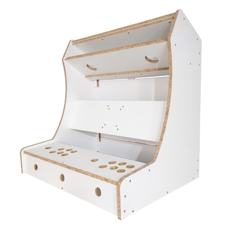 Bartop Nova en aglomerado laminado blanco